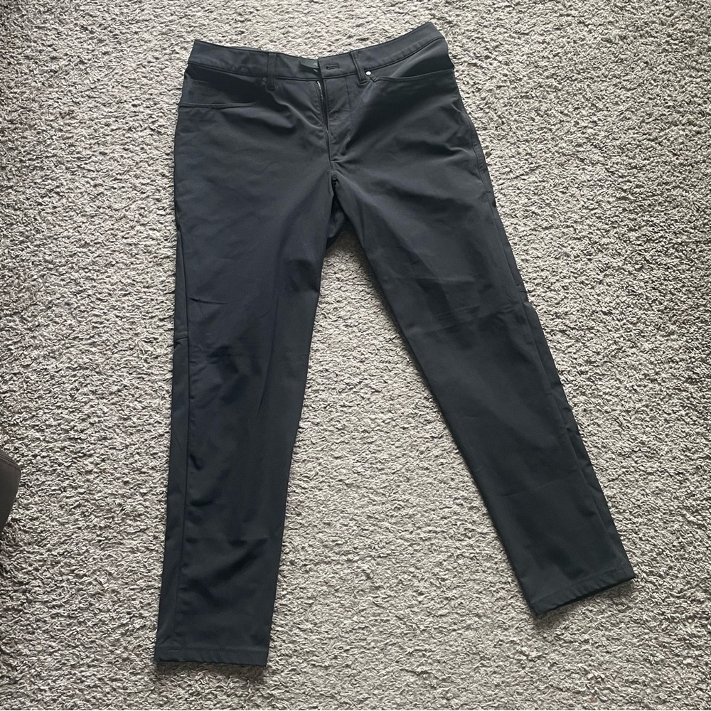 Men’s Lululemon ABC Slim-Fit Pant 32" Warpstreme - obsidian